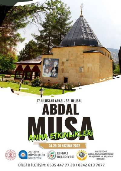 17. Uluslararası 38. Ulusal Abdal Musa Anma Etkinlikleri